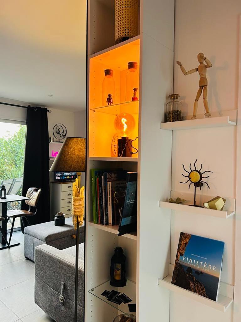 Studio & Spa La Discrete Saint-Evarzec ภายนอก รูปภาพ